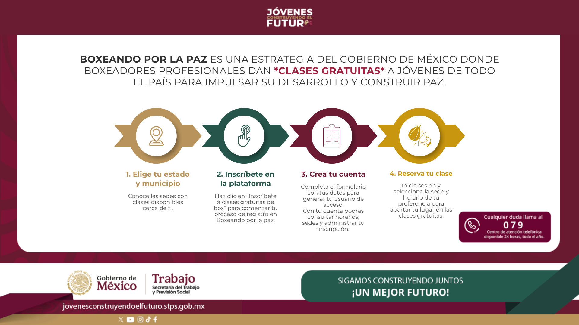 Avisos Boxeando por la Paz